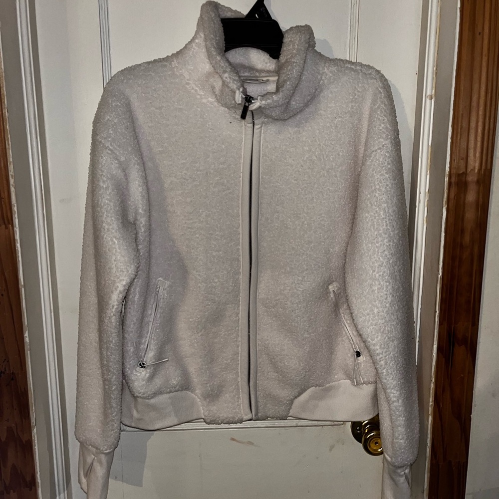 Women's All In Motion Cream Sherpa Jacket